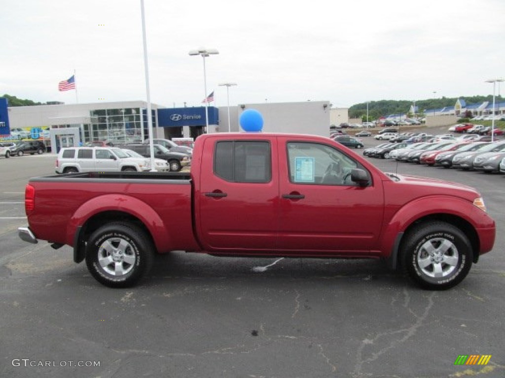 Red Brick 2012 Nissan Frontier SV Crew Cab 4x4 Exterior Photo #66452820