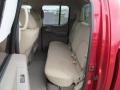 2012 Nissan Frontier Beige Interior Rear Seat Photo