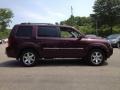 2010 Dark Cherry Pearl Honda Pilot Touring 4WD  photo #9