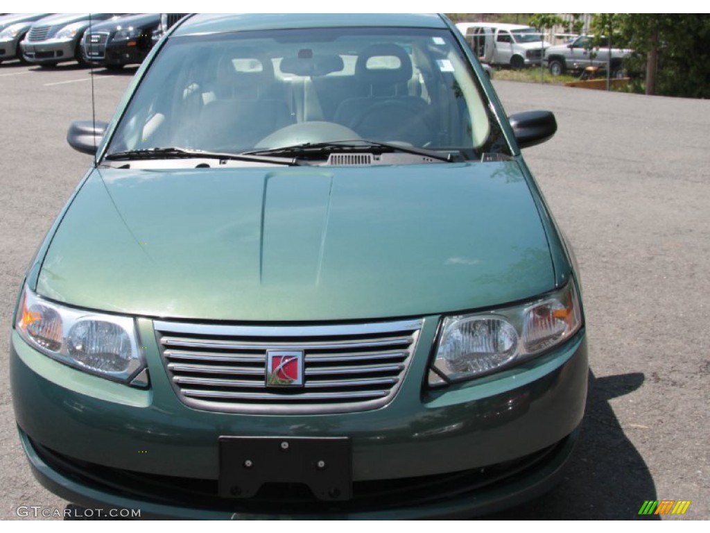 2007 ION 2 Sedan - Cypress Green / Tan photo #3