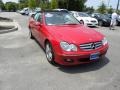 2008 Mars Red Mercedes-Benz CLK 350 Cabriolet  photo #1