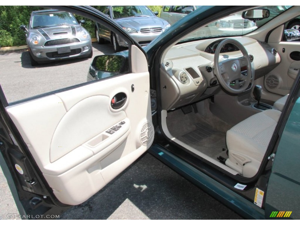 2007 ION 2 Sedan - Cypress Green / Tan photo #16