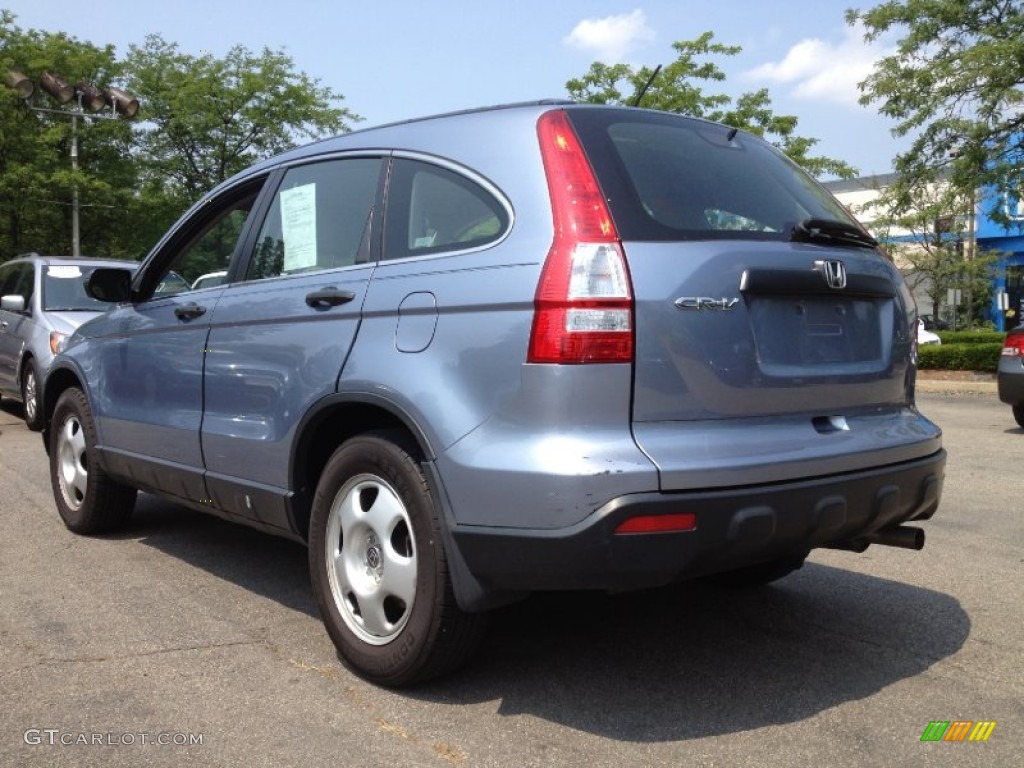 2007 CR-V LX - Glacier Blue Metallic / Gray photo #11