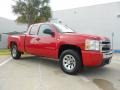 Victory Red 2007 Chevrolet Silverado 1500 LS Extended Cab