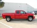 2007 Victory Red Chevrolet Silverado 1500 LS Extended Cab  photo #8