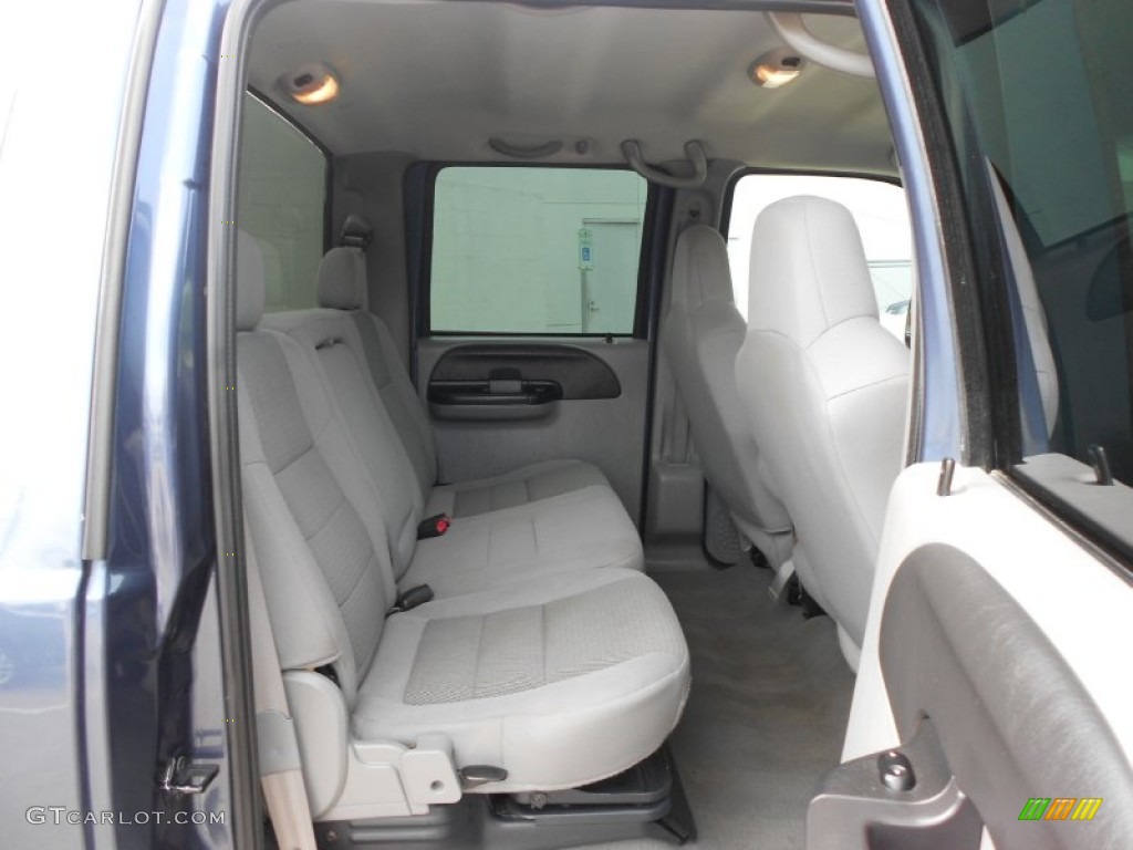 2006 F250 Super Duty FX4 Crew Cab 4x4 - Medium Wedgewood Blue Metallic / Medium Flint photo #18