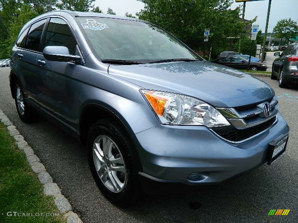 2011 CR-V EX-L - Glacier Blue Metallic / Black photo #8