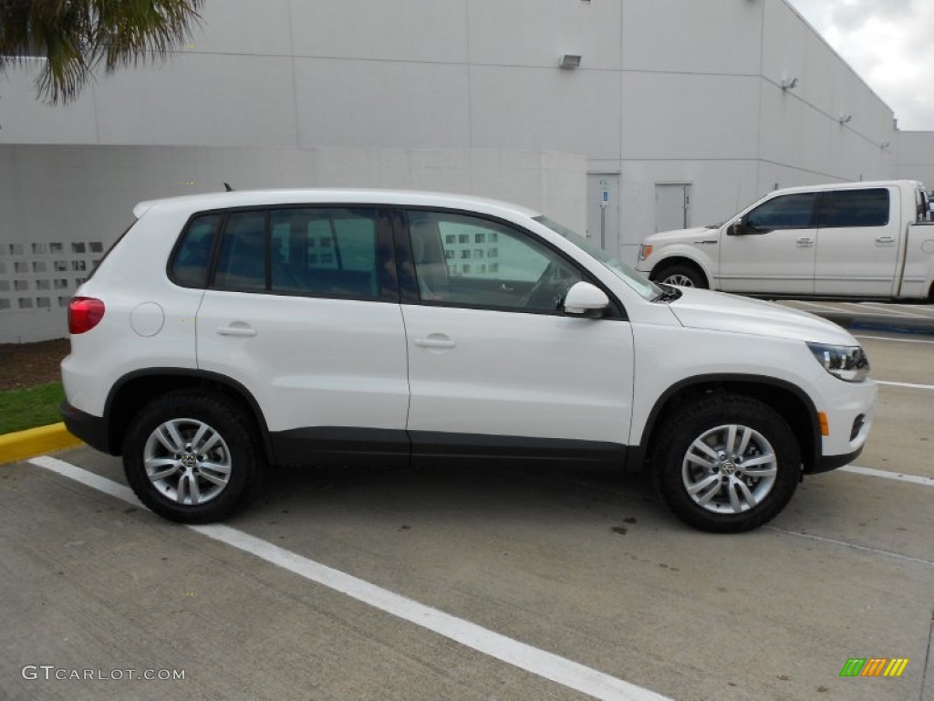 Candy White 2012 Volkswagen Tiguan S Exterior Photo #66455907