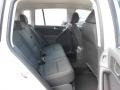 2012 Volkswagen Tiguan Black Interior Rear Seat Photo