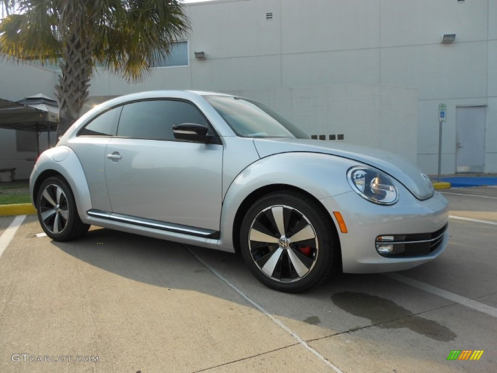 Reflex Silver Metallic 2012 Volkswagen Beetle Turbo Exterior Photo #66456030