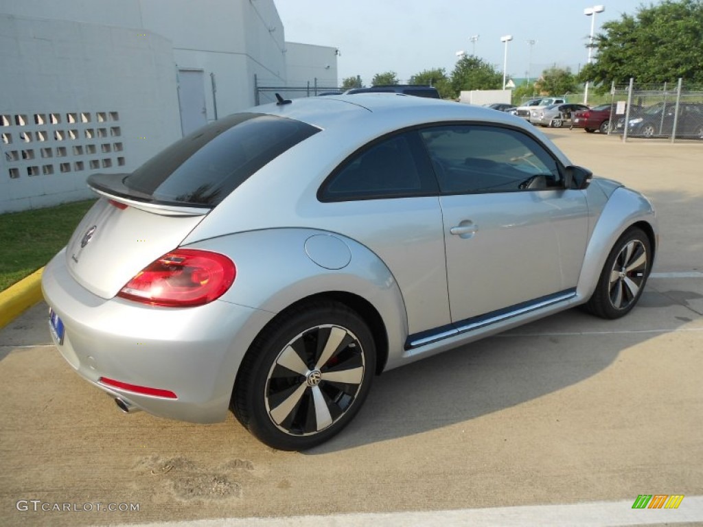 Reflex Silver Metallic 2012 Volkswagen Beetle Turbo Exterior Photo #66456063