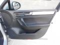 Black Anthracite 2012 Volkswagen Touareg TDI Sport 4XMotion Door Panel