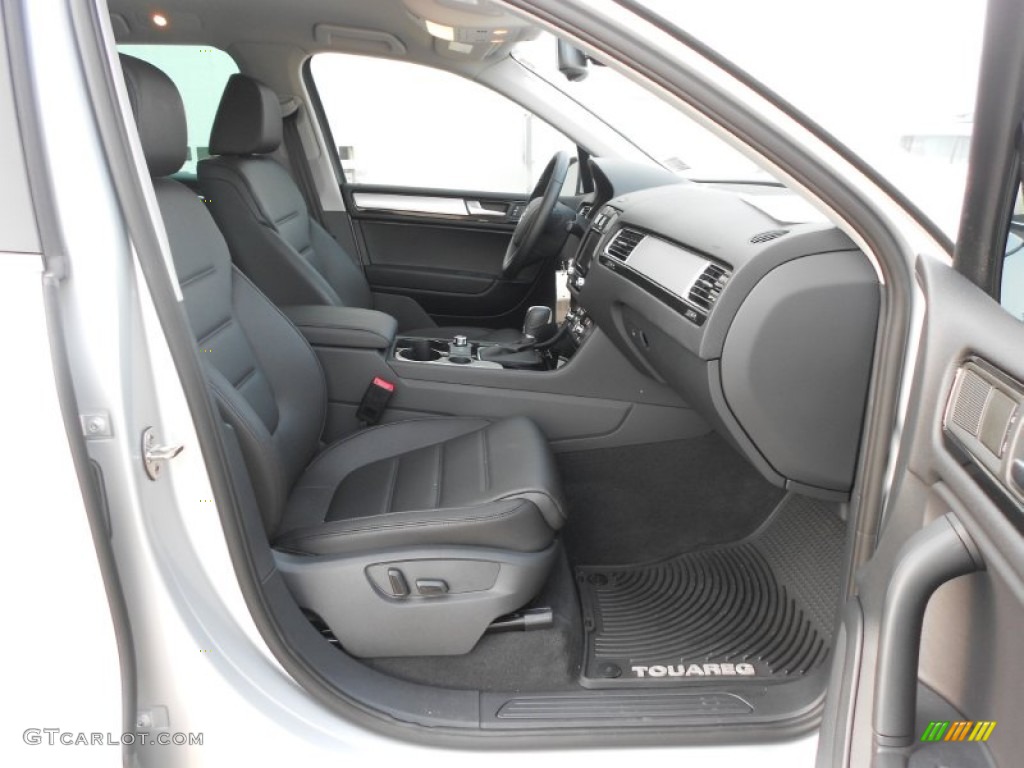 Black Anthracite Interior 2012 Volkswagen Touareg TDI Sport 4XMotion Photo #66456960