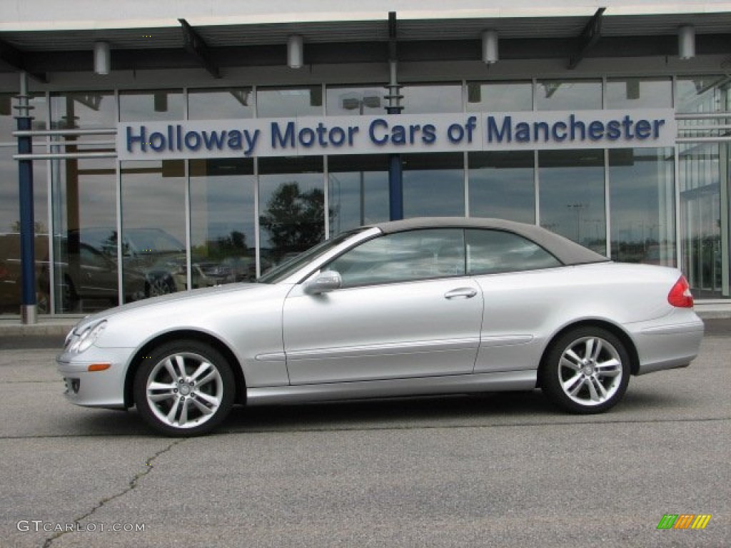 Iridium Silver Metallic Mercedes-Benz CLK