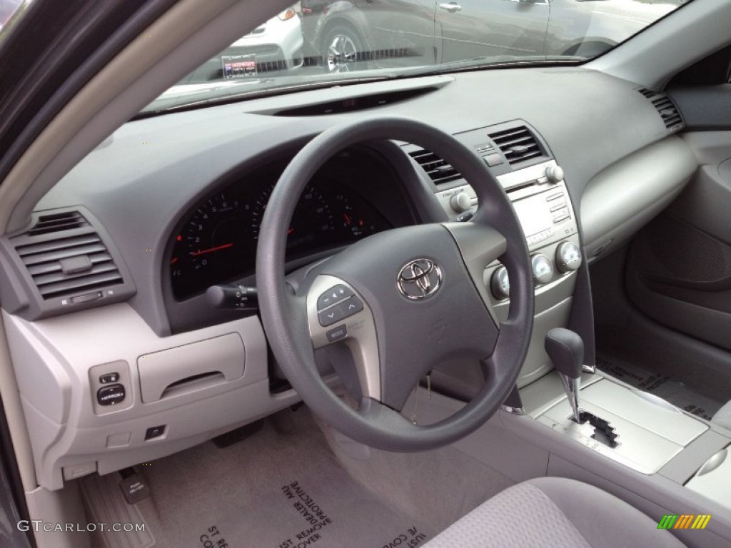 2010 Toyota Camry LE Ash Gray Dashboard Photo #66458817