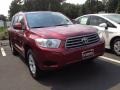 2009 Salsa Red Pearl Toyota Highlander V6  photo #3