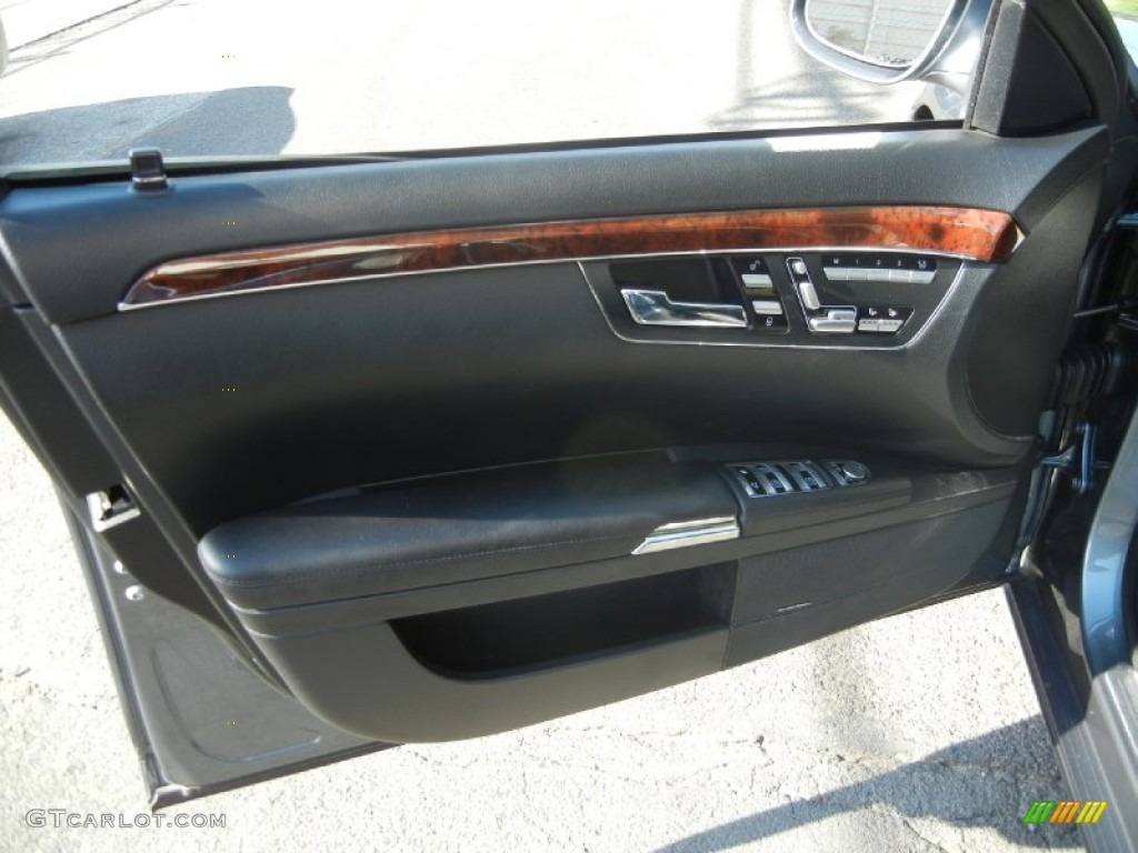 2008 S 550 4Matic Sedan - Flint Grey Metallic / Black photo #11