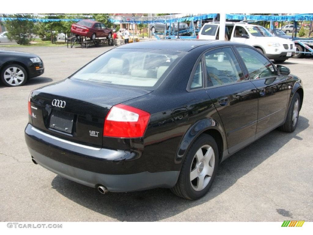 2003 A4 1.8T quattro Sedan - Ming Blue Pearl Effect / Ebony photo #5