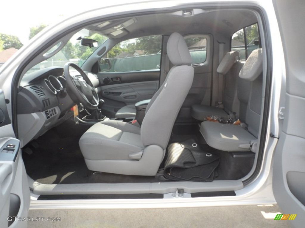 Graphite Interior 2012 Toyota Tacoma Access Cab 4x4 Photo #66461202