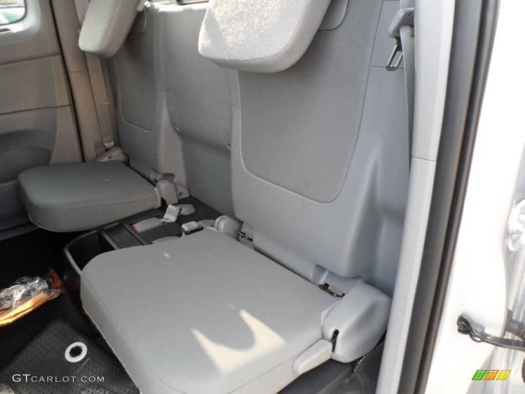 Graphite Interior 2012 Toyota Tacoma Access Cab 4x4 Photo #66461208