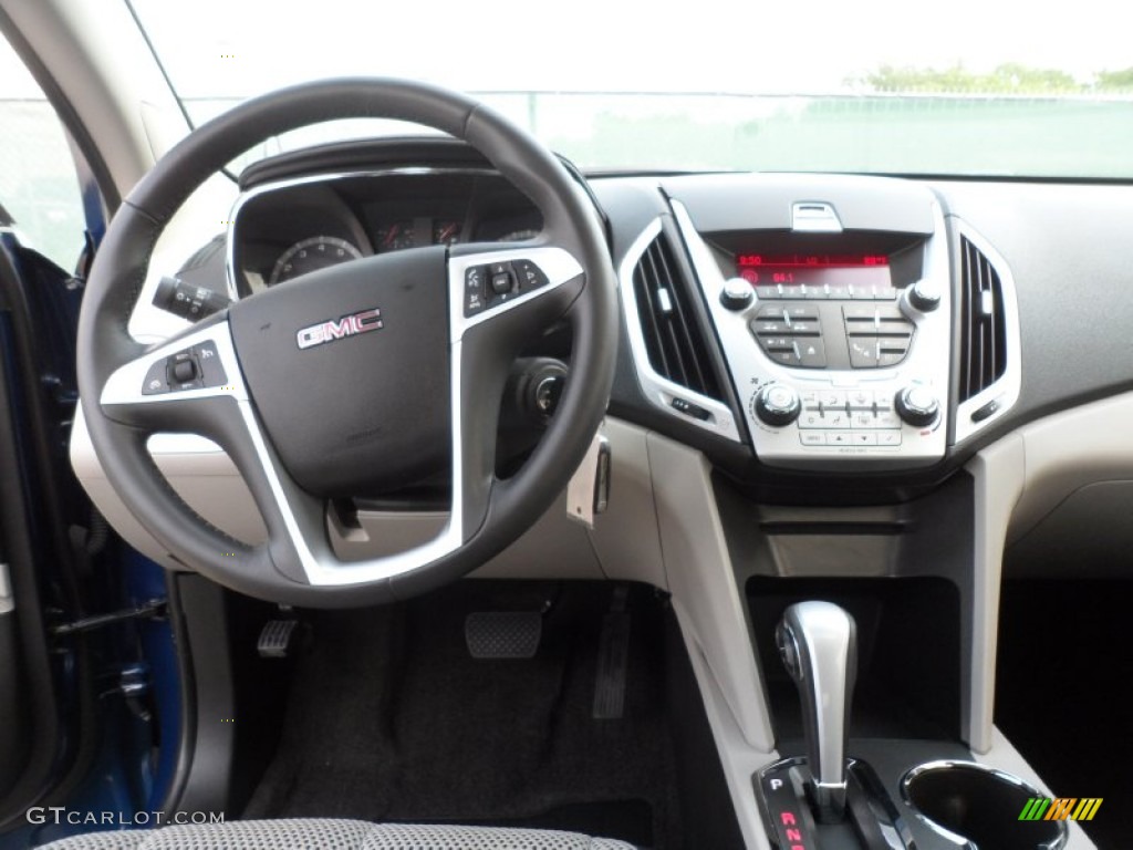2010 GMC Terrain SLE Light Titanium Dashboard Photo #66462201