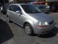Cosmic Silver - Aveo 5 LS Hatchback Photo No. 6