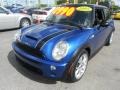 2005 Hyper Blue Metallic Mini Cooper S Hardtop  photo #3