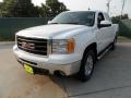 2009 Summit White GMC Sierra 1500 SLT Crew Cab 4x4  photo #7