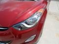 2013 Red Allure Hyundai Elantra GLS  photo #9