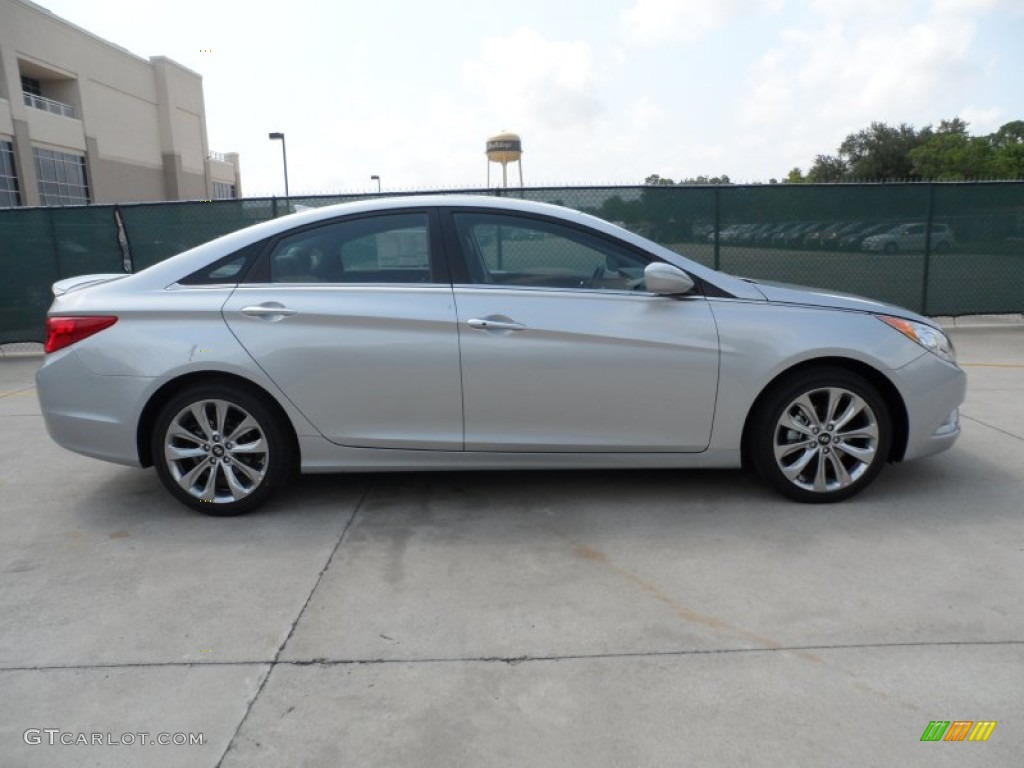 Radiant Silver 2013 Hyundai Sonata SE 2.0T Exterior Photo #66465252