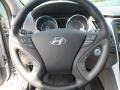 Gray 2013 Hyundai Sonata SE 2.0T Steering Wheel