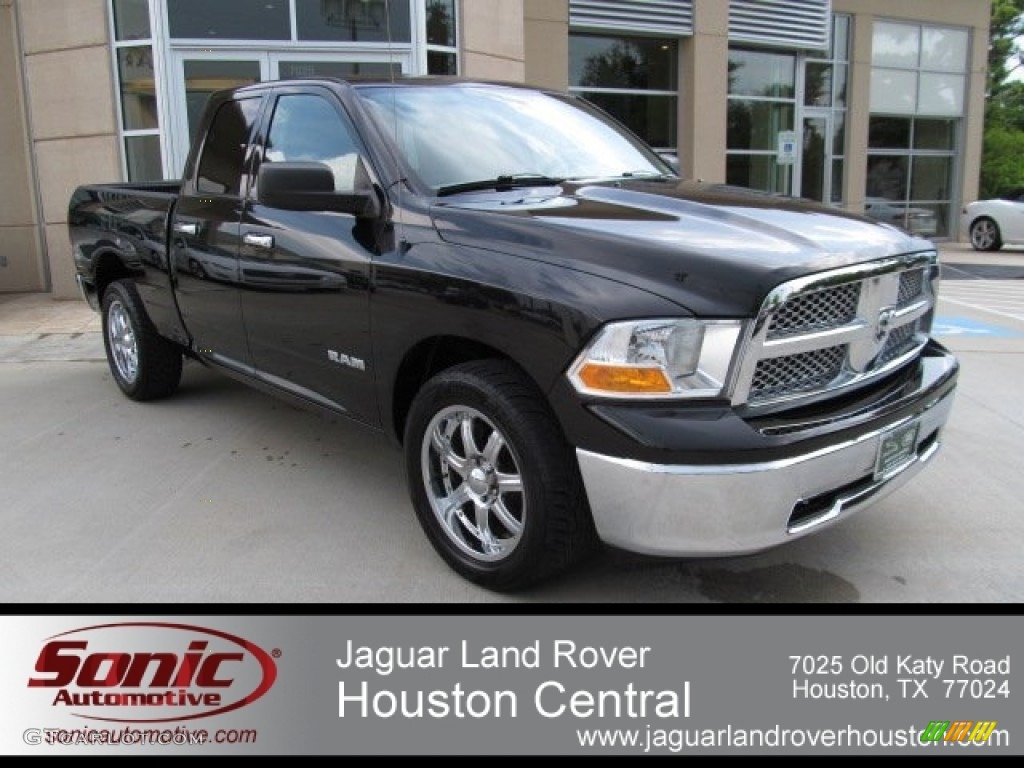 Brilliant Black Crystal Pearl Dodge Ram 1500