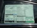  2013 Sonata SE 2.0T Window Sticker