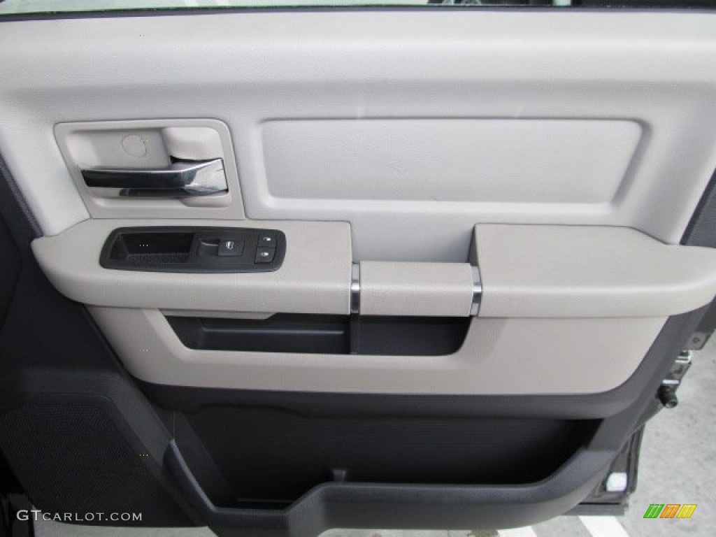 2010 Ram 1500 SLT Quad Cab - Brilliant Black Crystal Pearl / Dark Slate/Medium Graystone photo #39