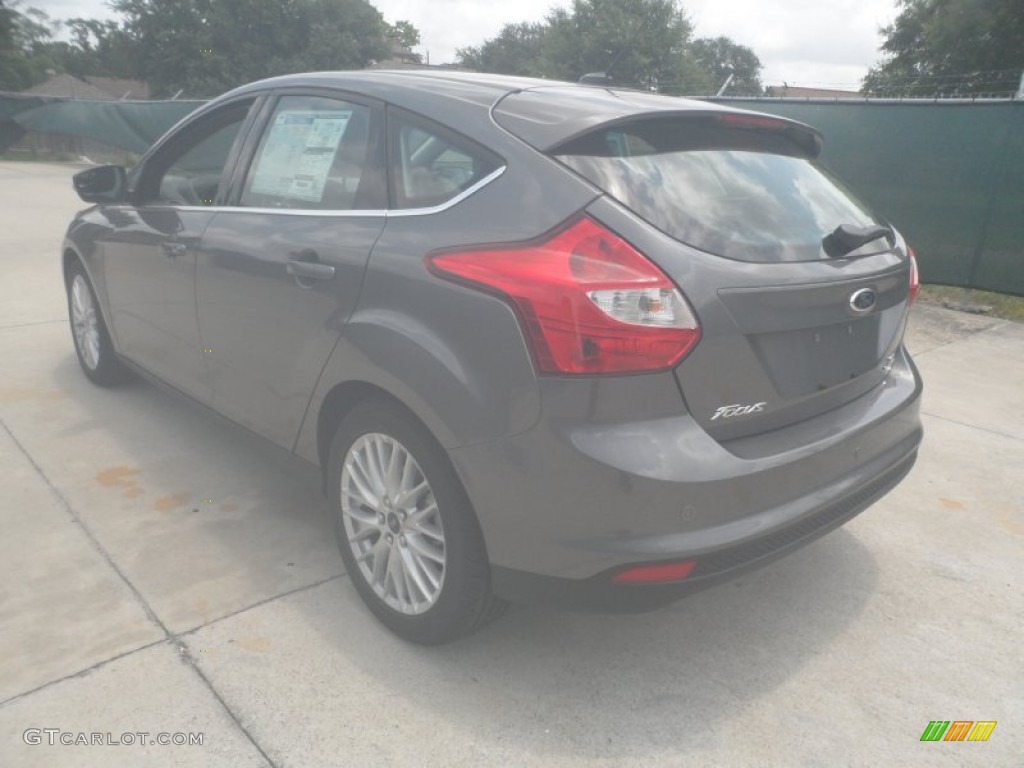 2012 Focus SEL 5-Door - Sterling Grey Metallic / Charcoal Black Leather photo #5