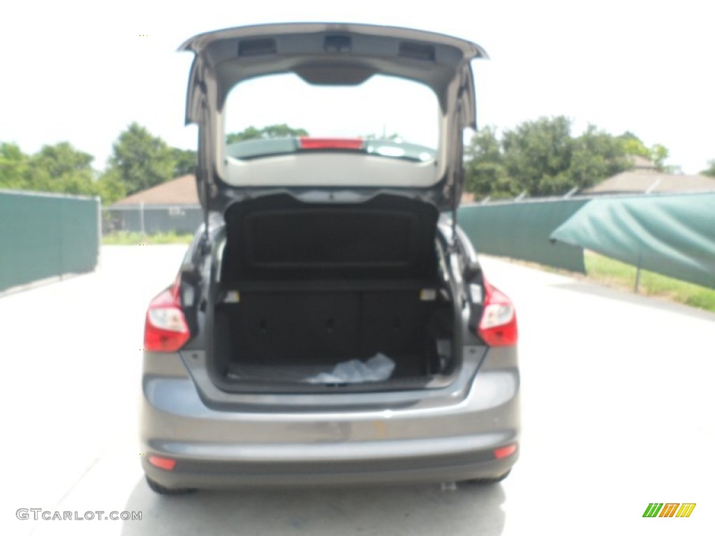 2012 Focus SEL 5-Door - Sterling Grey Metallic / Charcoal Black Leather photo #18