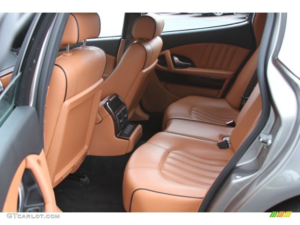 2007 Maserati Quattroporte Sport GT DuoSelect Rear Seat Photo #66466575