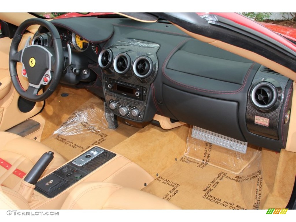 2006 Ferrari F430 Spider F1 Beige Dashboard Photo #66466840