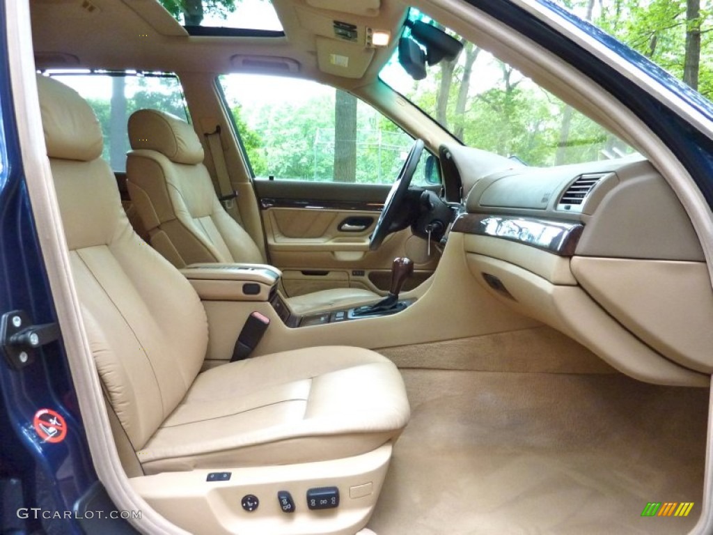 2000 BMW 7 Series 740iL Sedan Interior Color Photos