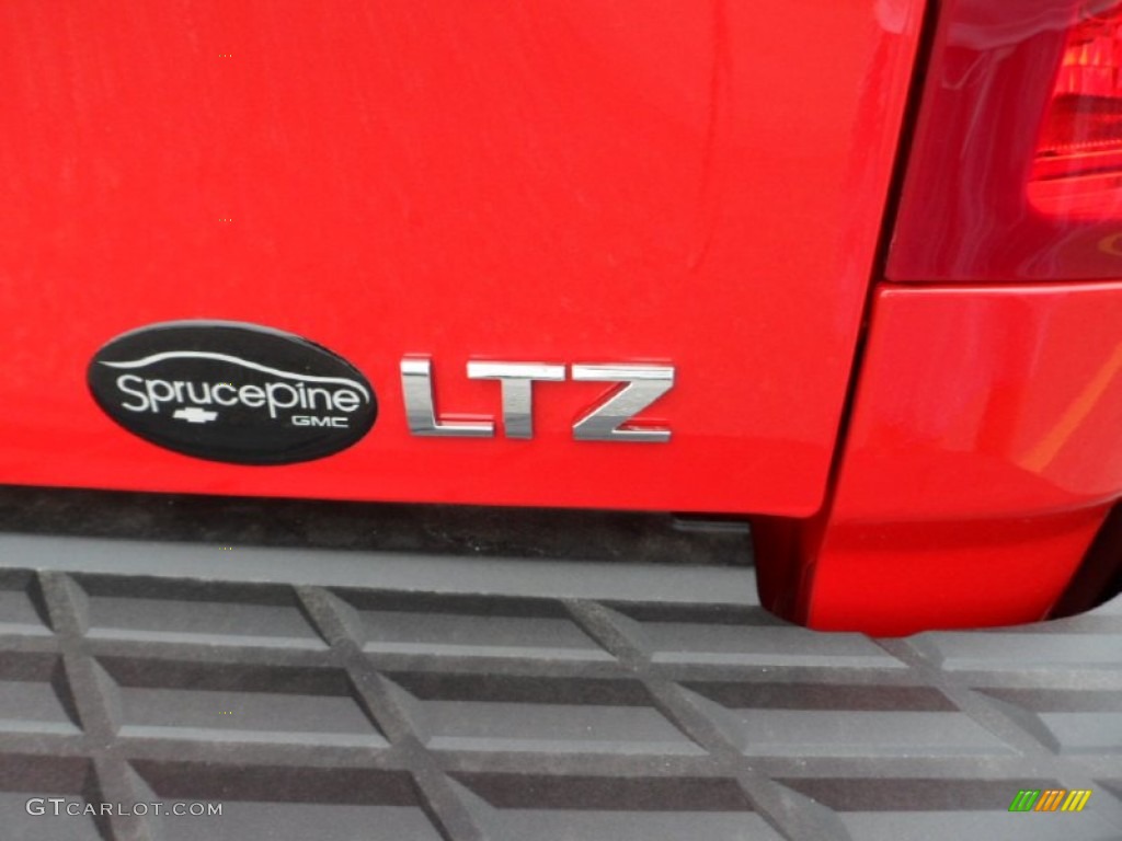 2012 Silverado 1500 LTZ Crew Cab 4x4 - Victory Red / Light Titanium/Dark Titanium photo #8