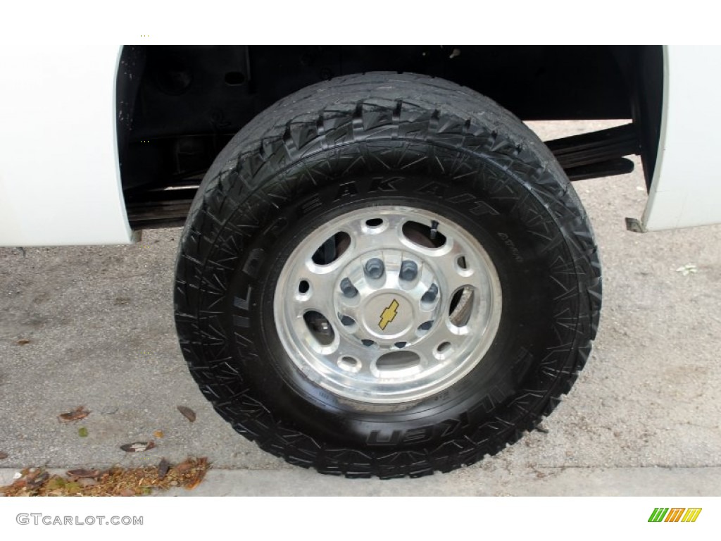 2007 Silverado 2500HD LTZ Crew Cab 4x4 - Summit White / Light Titanium/Dark Titanium photo #28