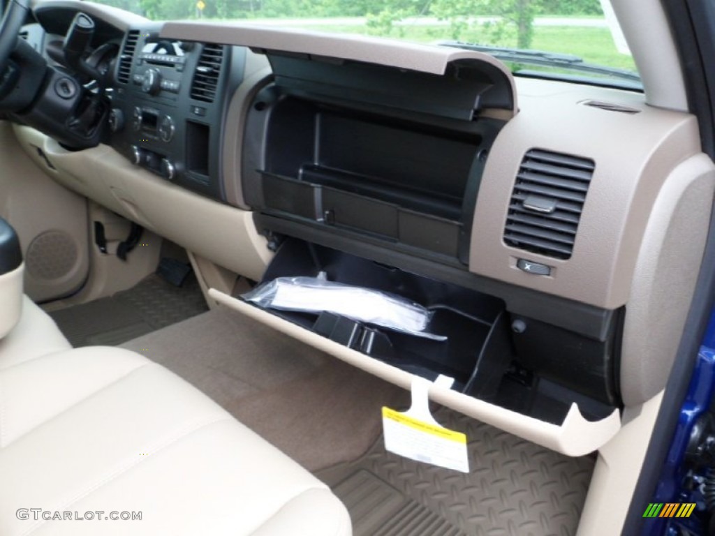 2012 Silverado 1500 LT Crew Cab 4x4 - Blue Topaz Metallic / Light Titanium/Dark Titanium photo #29