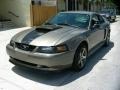 Mineral Grey Metallic 2001 Ford Mustang GT Coupe
