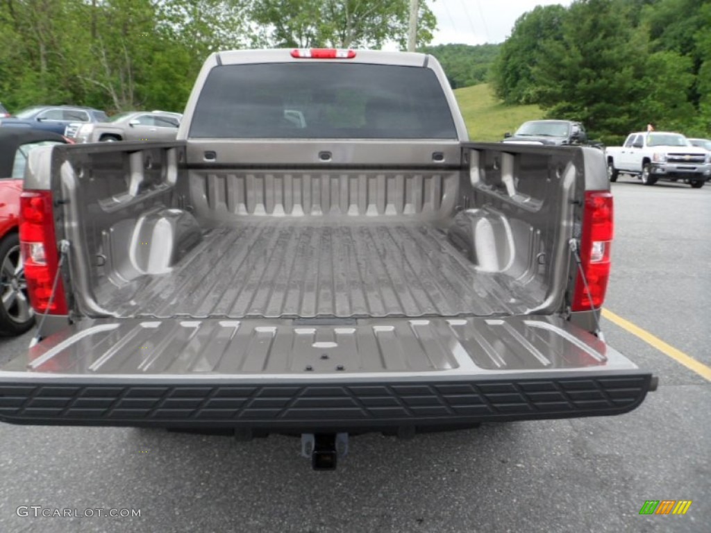 2012 Silverado 1500 LTZ Crew Cab 4x4 - Mocha Steel Metallic / Light Titanium/Dark Titanium photo #27