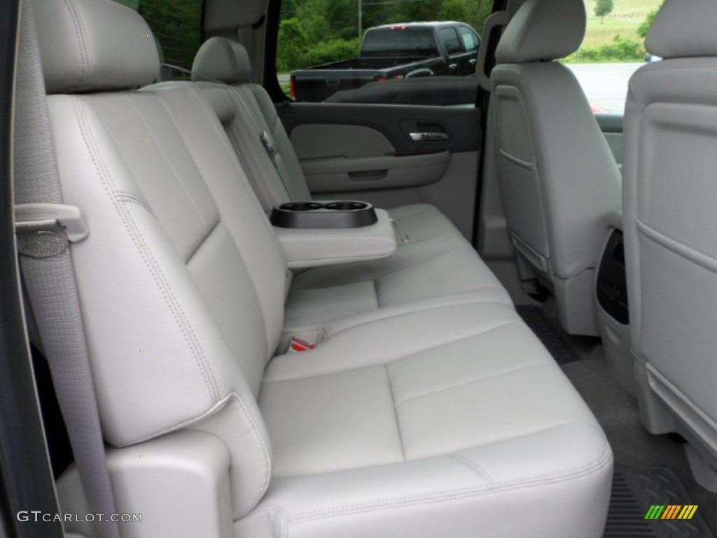 2012 Silverado 1500 LTZ Crew Cab 4x4 - Mocha Steel Metallic / Light Titanium/Dark Titanium photo #30