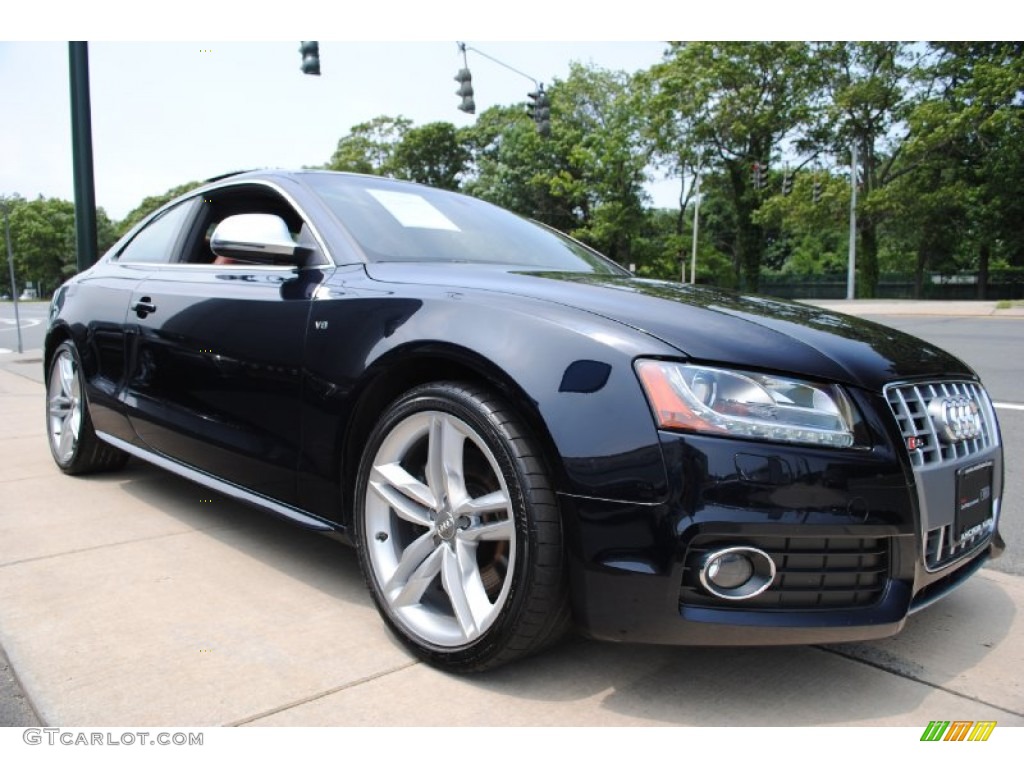 Deep Sea Blue Pearl Effect 2009 Audi S5 4.2 quattro Exterior Photo #66468732