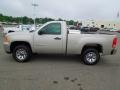 2007 Silver Birch Metallic GMC Sierra 1500 Regular Cab  photo #2