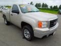 2007 Silver Birch Metallic GMC Sierra 1500 Regular Cab  photo #6