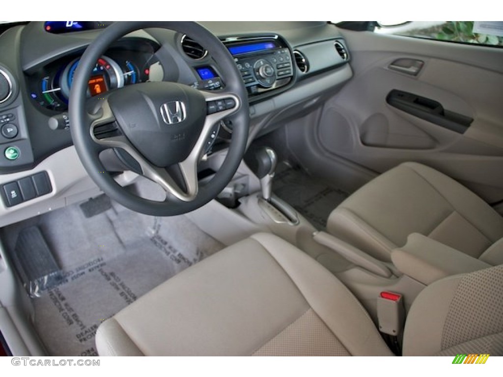 Gray Interior 2011 Honda Insight Hybrid LX Photo #66470451