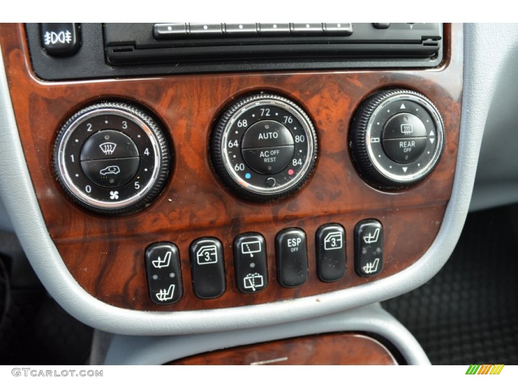 2003 Mercedes-Benz ML 500 4Matic Controls Photos